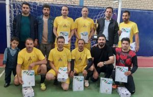 ✅قهرمانی اداره گاز در مسابقات فوتسال جام‌ادارات شهرستان باخرز
