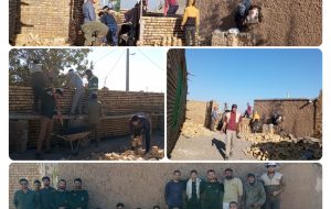 کاری جهادی از ناحیه مقاومت بسیج باخرز